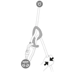 Petzl Pirana Club Canyon Descender -Outdoor Adventure Shop 1257951 1200 auto