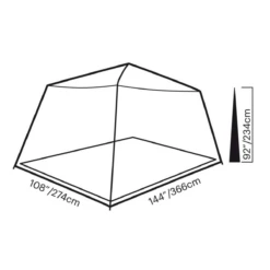 Eureka NoBugZone 3-In-1 Shelter -Outdoor Adventure Shop 1287218 1200 auto