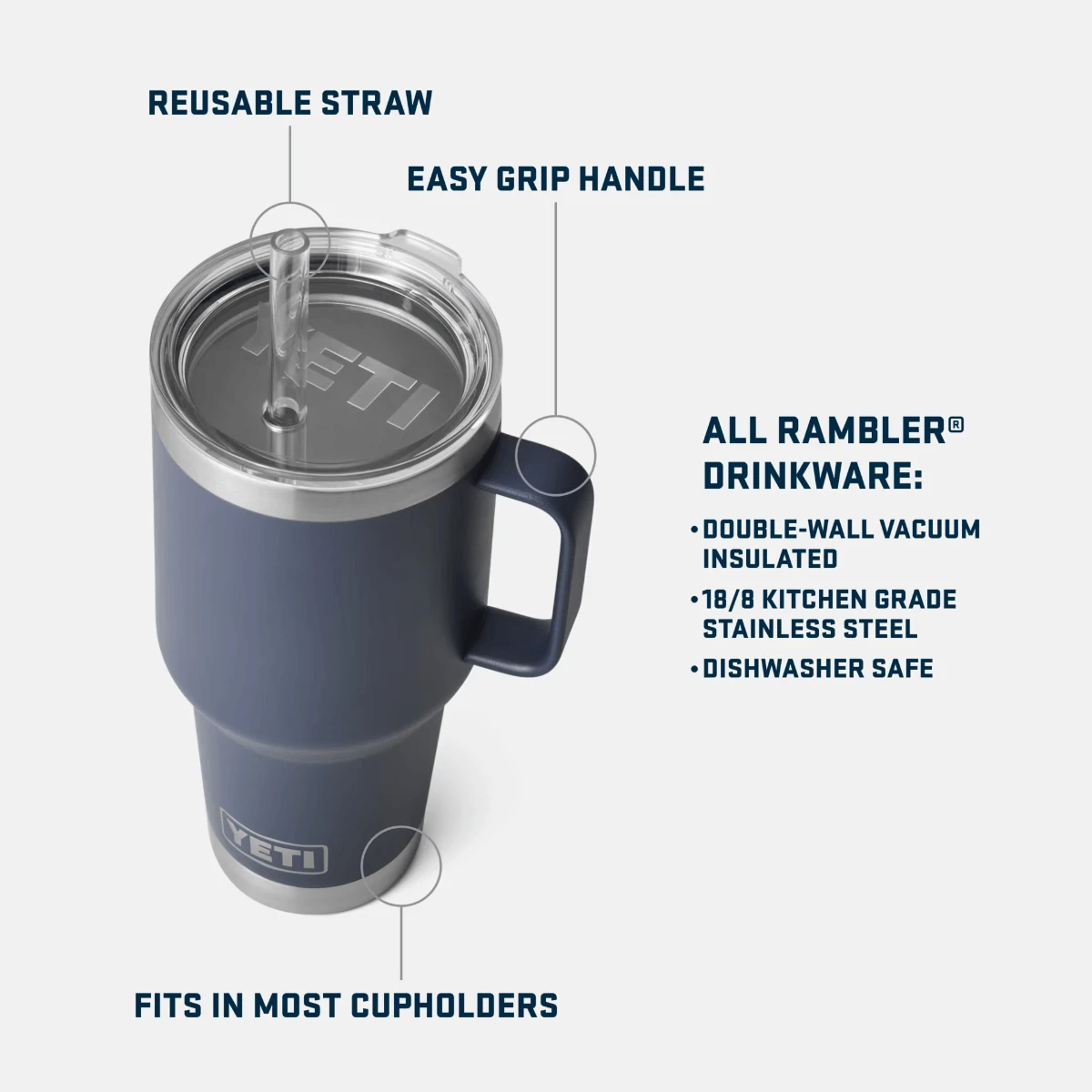 YETI Rambler Mug - 35oz 6 YETI Rambler Mug - 35oz - Image 4