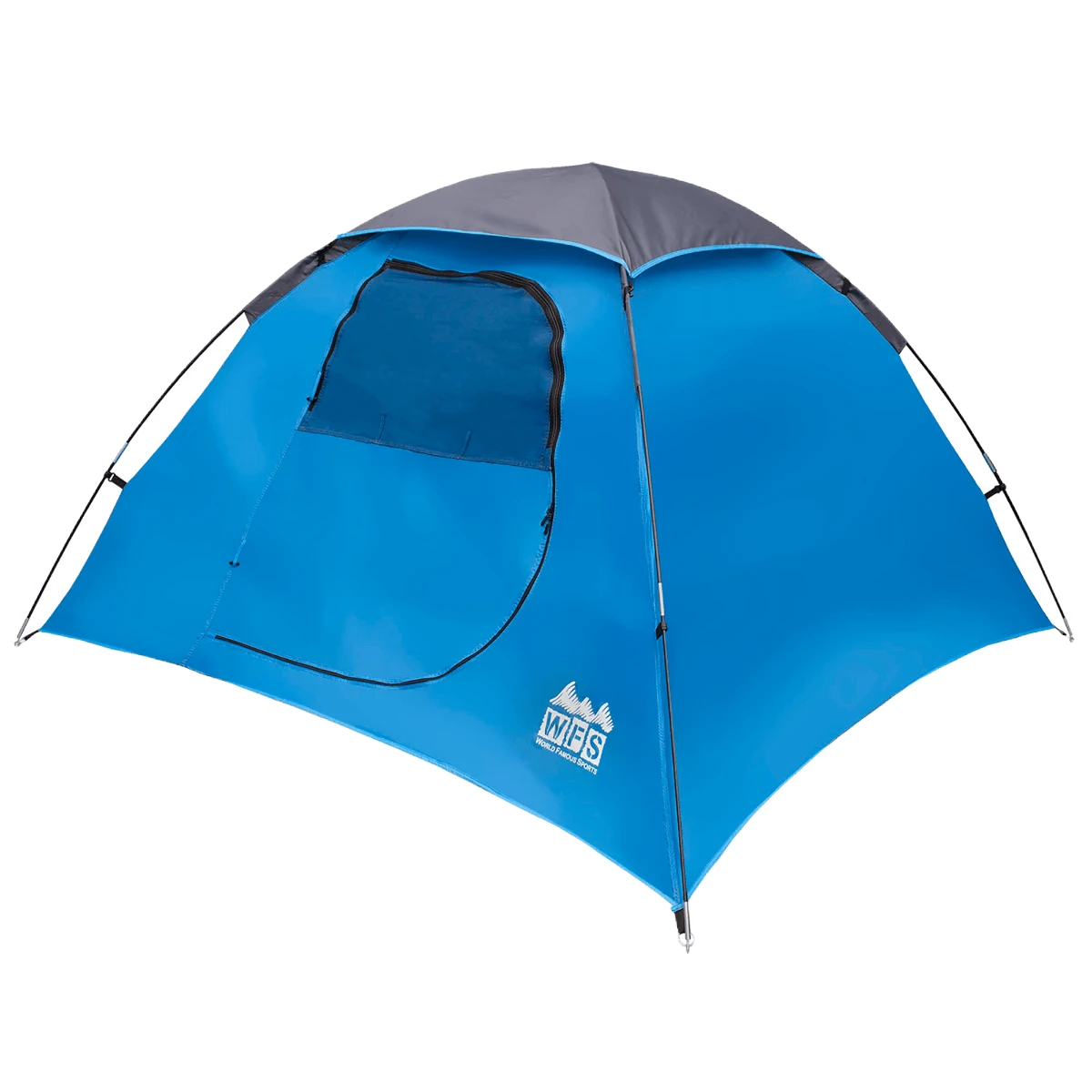 World Famous Sports Square Dome Backpacking Tent - 3 Person 3 World Famous Sports Square Dome Backpacking Tent - 3 Person