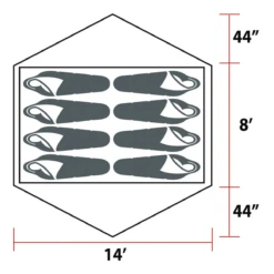Woods Lookout 8-Person 3-Season Tent -Outdoor Adventure Shop 1604286 1200 auto