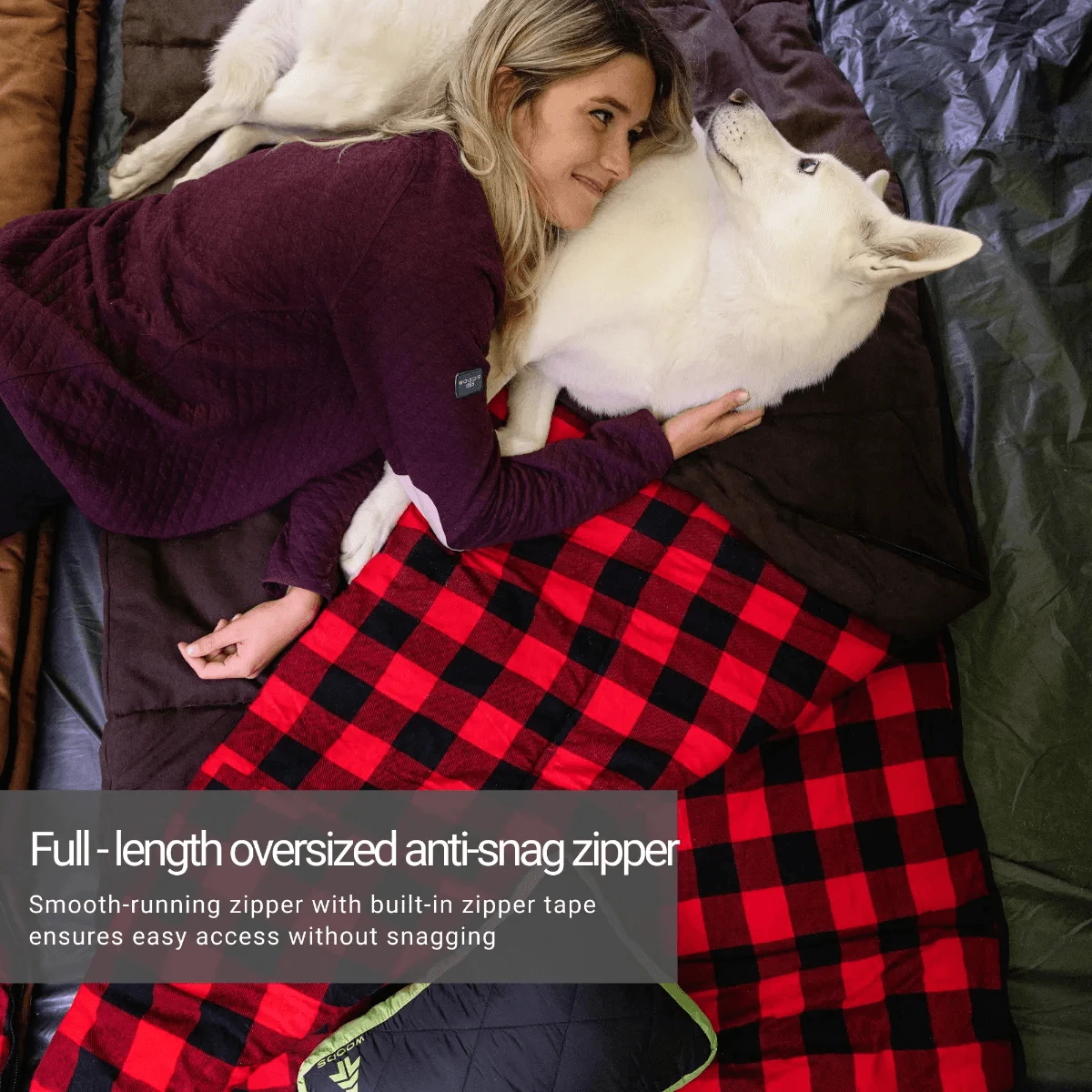 Woods Heritage Cotton Flannel 32° Sleeping Bag 8 Woods Heritage Cotton Flannel 32° Sleeping Bag - Image 6