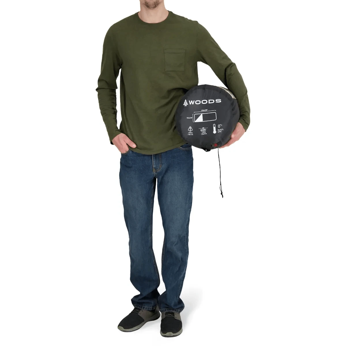 Woods Heritage Cotton Flannel 32° Sleeping Bag 13 Woods Heritage Cotton Flannel 32° Sleeping Bag - Image 11