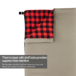 Woods Heritage Cotton Flannel 14° Sleeping Bag -Outdoor Adventure Shop 1604489 1200 auto