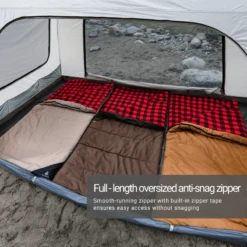 Woods Heritage Cotton Flannel 14° Sleeping Bag -Outdoor Adventure Shop 1604491 1200 auto