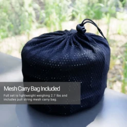 Woods Selkirk Anodized 4-Piece Cook Set -Outdoor Adventure Shop 1604655 1200 auto