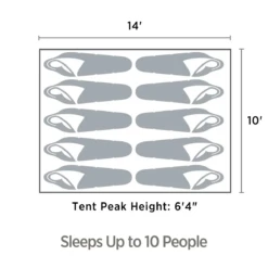 Outbound QuickCamp 3-Season Instant Camping Cabin Tent W/ Rain Fly & Carry Bag -Outdoor Adventure Shop 1607803 1200 auto