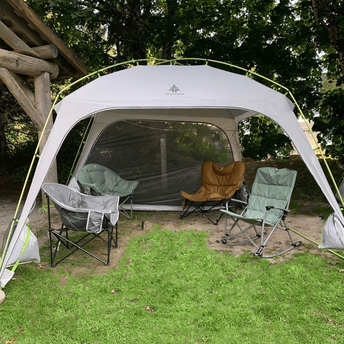 Woods 12'x12' Easy Set Up Canopy Tent 8 Woods 12'x12' Easy Set Up Canopy Tent - Image 6