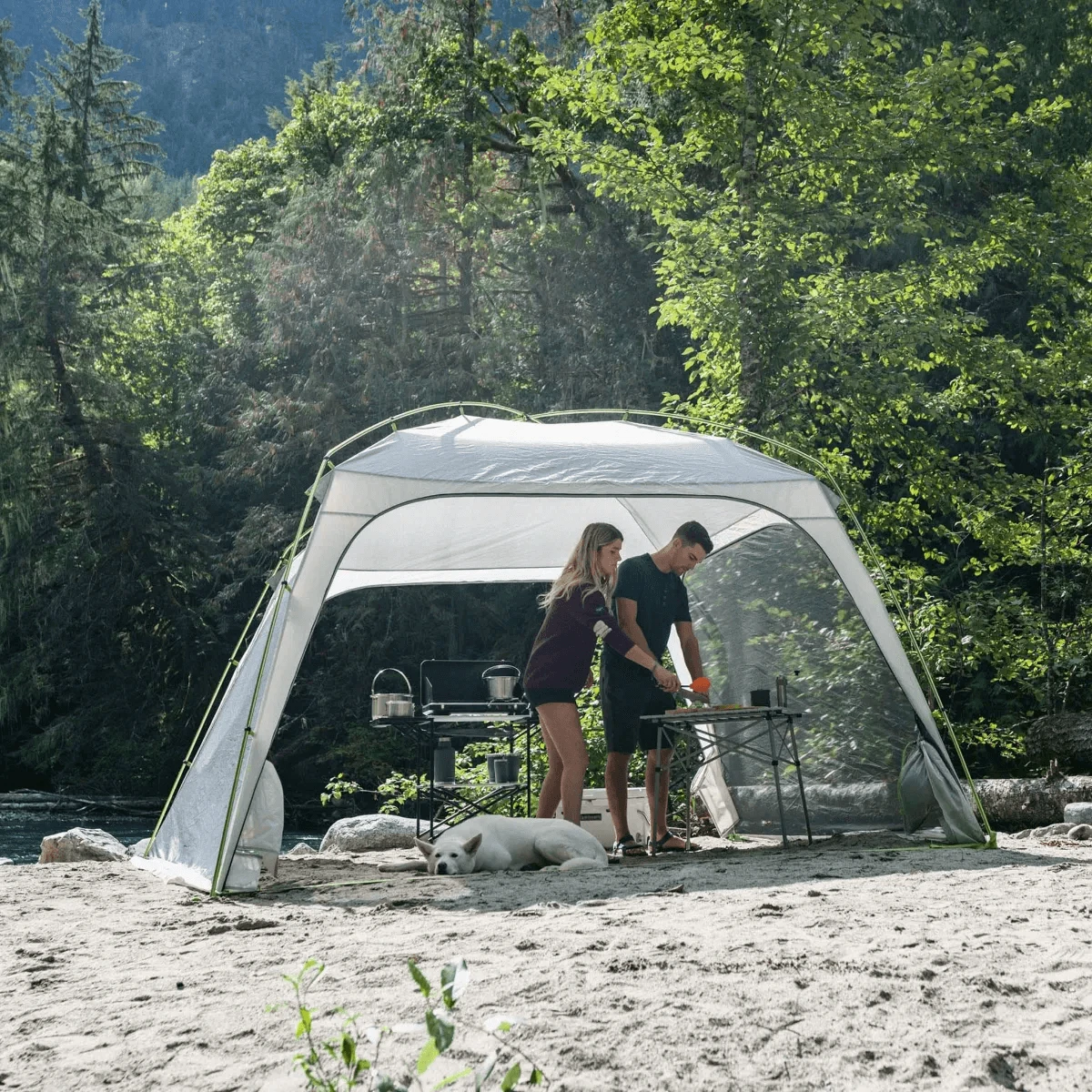 Woods 12'x12' Easy Set Up Canopy Tent 9 Woods 12'x12' Easy Set Up Canopy Tent - Image 7