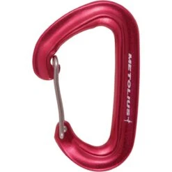 Metolius F.S. Mini II Carabiner -Outdoor Adventure Shop 208080 Red