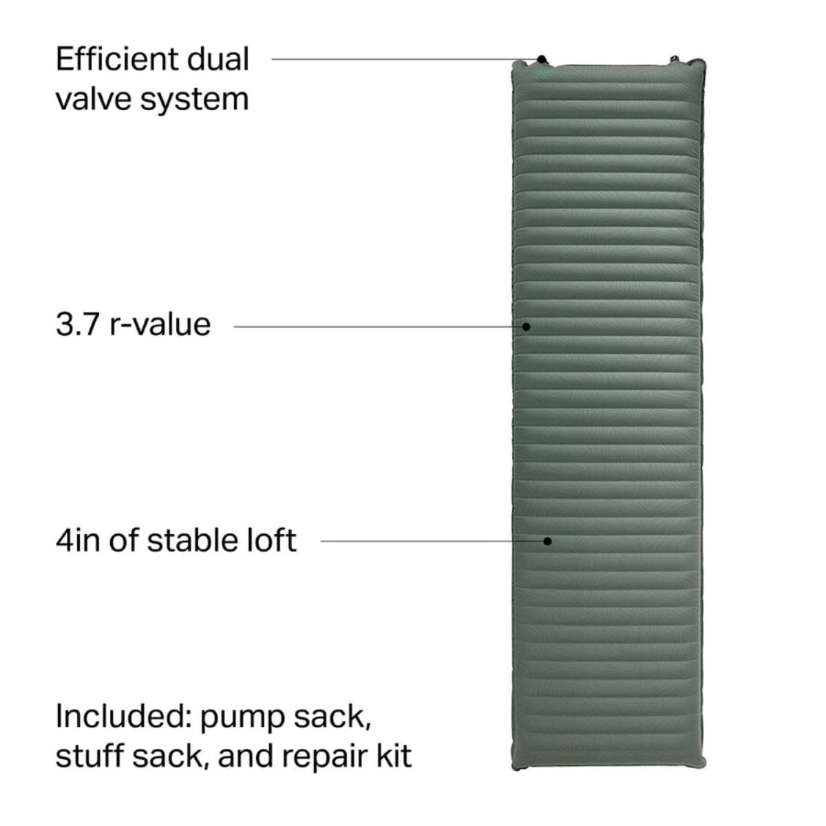 Therm-A-Rest Neoair Topo Luxe Sleeping Pad 5 Therm-A-Rest Neoair Topo Luxe Sleeping Pad - Image 3