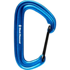 Black Diamond LiteWire Carabiner 16 Black Diamond LiteWire Carabiner -Outdoor Adventure Shop Black Diamond LITEWIRE CARABINER BLUE