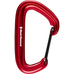 Black Diamond LiteWire Carabiner 21 Black Diamond LiteWire Carabiner -Outdoor Adventure Shop Black Diamond LITEWIRE CARABINER RED