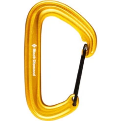 Black Diamond LiteWire Carabiner 17 Black Diamond LiteWire Carabiner -Outdoor Adventure Shop Black Diamond LITEWIRE CARABINER YELLOW