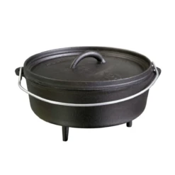 Camp Chef Classic Dutch Oven -Outdoor Adventure Shop CAMPCH CLASSIC GRIZZ DUTCH OVEN Black