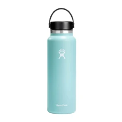 Hydro Flask 40 Oz Wide Mouth Water Bottle -Outdoor Adventure Shop Hydro Flask Wide Mouth 40 Oz Insulated Bottle Dew