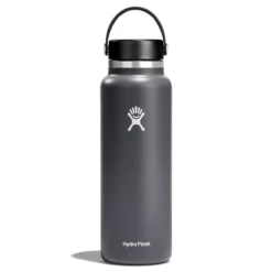 Hydro Flask 40 Oz Wide Mouth Water Bottle -Outdoor Adventure Shop Hydro Flask Wide Mouth 40oz Insulated Bottle Stone