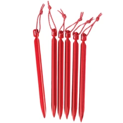 MSR Groundhog Tent Stake Kit (6 Pack) -Outdoor Adventure Shop NWEB 7 18 2016 12 00 00 AM STAKE KIT GROUNDHOG