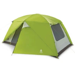 Woods Lookout 6-Person 3-Season Tent 17 Woods Lookout 6-Person 3-Season Tent -Outdoor Adventure Shop NWEB WOODS LOOKOUT TENT 6P Green 6 Person