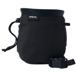 PrAna Chalk Bag With Belt -Outdoor Adventure Shop PRANA CHALK BAG WITH BELT Black