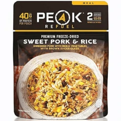 Peak Refuel Sweet Pork Rice Freeze Dried Meal 7 Peak Refuel Sweet Pork Rice Freeze Dried Meal -Outdoor Adventure Shop Peak Refuel Sweet Pork Rice Freeze Dried Meal