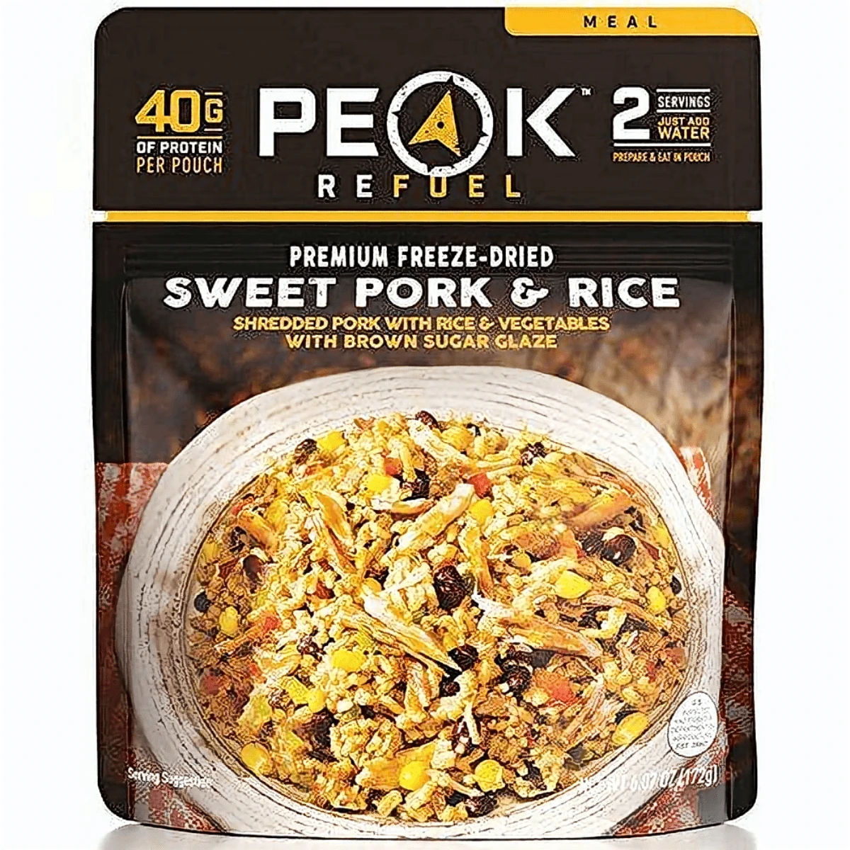 Peak Refuel Sweet Pork Rice Freeze Dried Meal 5 Peak Refuel Sweet Pork Rice Freeze Dried Meal - Image 3