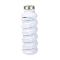 QUE Collapsible Bottle 7 QUE Collapsible Bottle -Outdoor Adventure Shop QUE Collapsible Bottle Glacier White