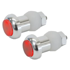 Seattle Sports CycleFire Bar Plug Light (2 Pack) -Outdoor Adventure Shop Seattle Sports CycleFire Bar Plug Light 2 Pack Silver