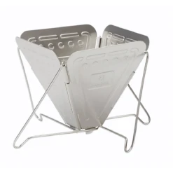 Snowpeak Collapsible Coffee Drip 9 Snowpeak Collapsible Coffee Drip -Outdoor Adventure Shop Snow Peak Collapsible Coffee Drip Grey