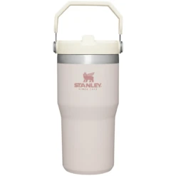 Stanley The IceFlow Flip Straw Tumbler - 20oz -Outdoor Adventure Shop Stanley The IceFlow Flip Straw Tumbler 20oz Rose Quartz