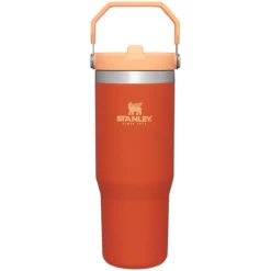 Stanley The IceFlow Flip Straw Tumbler - 30oz -Outdoor Adventure Shop Stanley The IceFlow Flip Straw Tumbler 30oz Tigerlily