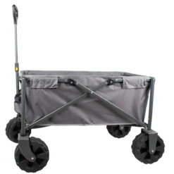 World Famous Sports All-Terrain Folding Utility Wagon 13 World Famous Sports All-Terrain Folding Utility Wagon -Outdoor Adventure Shop World Famous Sports All Terrain Folding Utility Wagon CHARCOAL