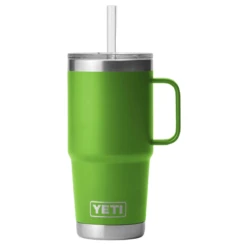 YETI Rambler 25oz Mug With Straw Lid -Outdoor Adventure Shop YETI Rambler 25oz Mug With Straw Lid Camp Green
