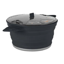 Sea To Summit X Collapsible Pot -Outdoor Adventure Shop charcoal